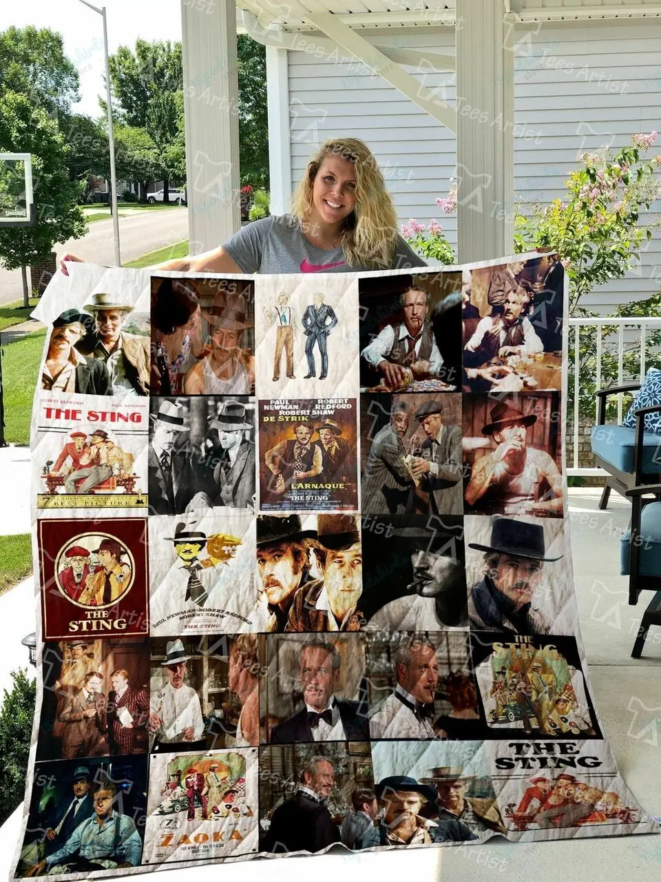 The Sting Quilt Blanket 0915 and Home Decor