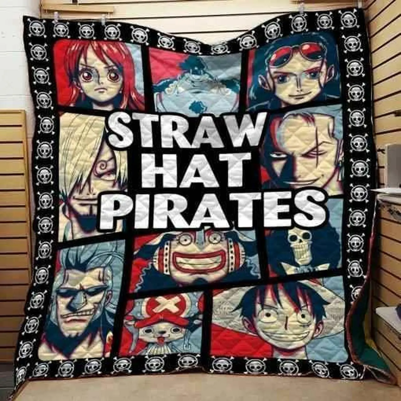 The Strawhat Blanket Th0907 Quilt and Home Decor