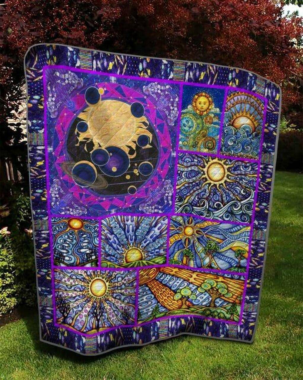 The Sun Bs0304 11 Quilt Blanket Quilt and Home Decor