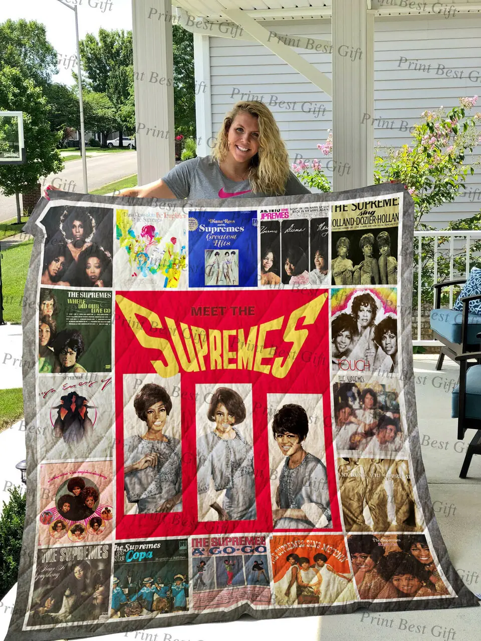 The Supremes Albums Cover Poster Quilt and Home Decor