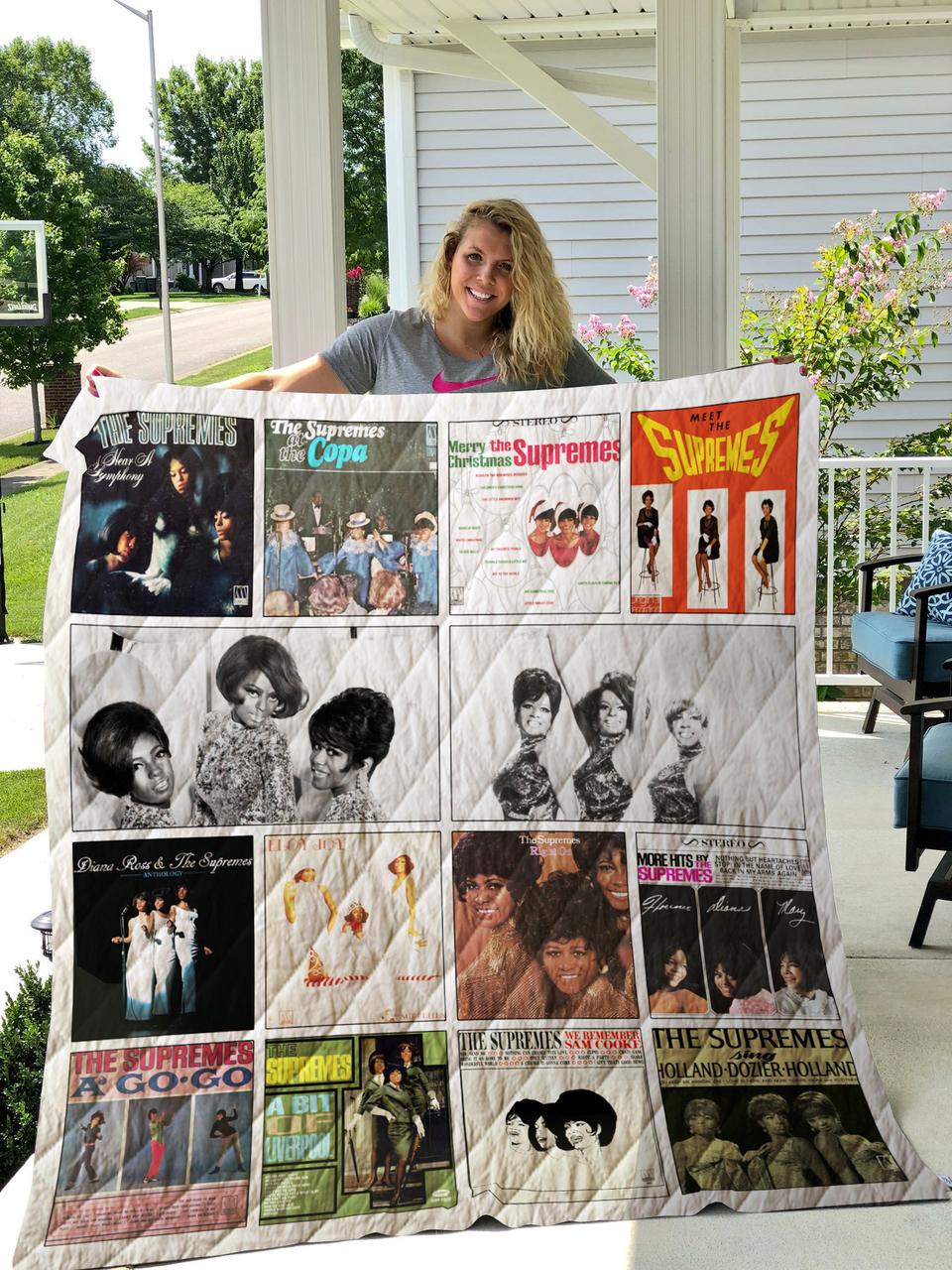 The Supremes Albums Quilt Blanket Ver 14 and Home Decor