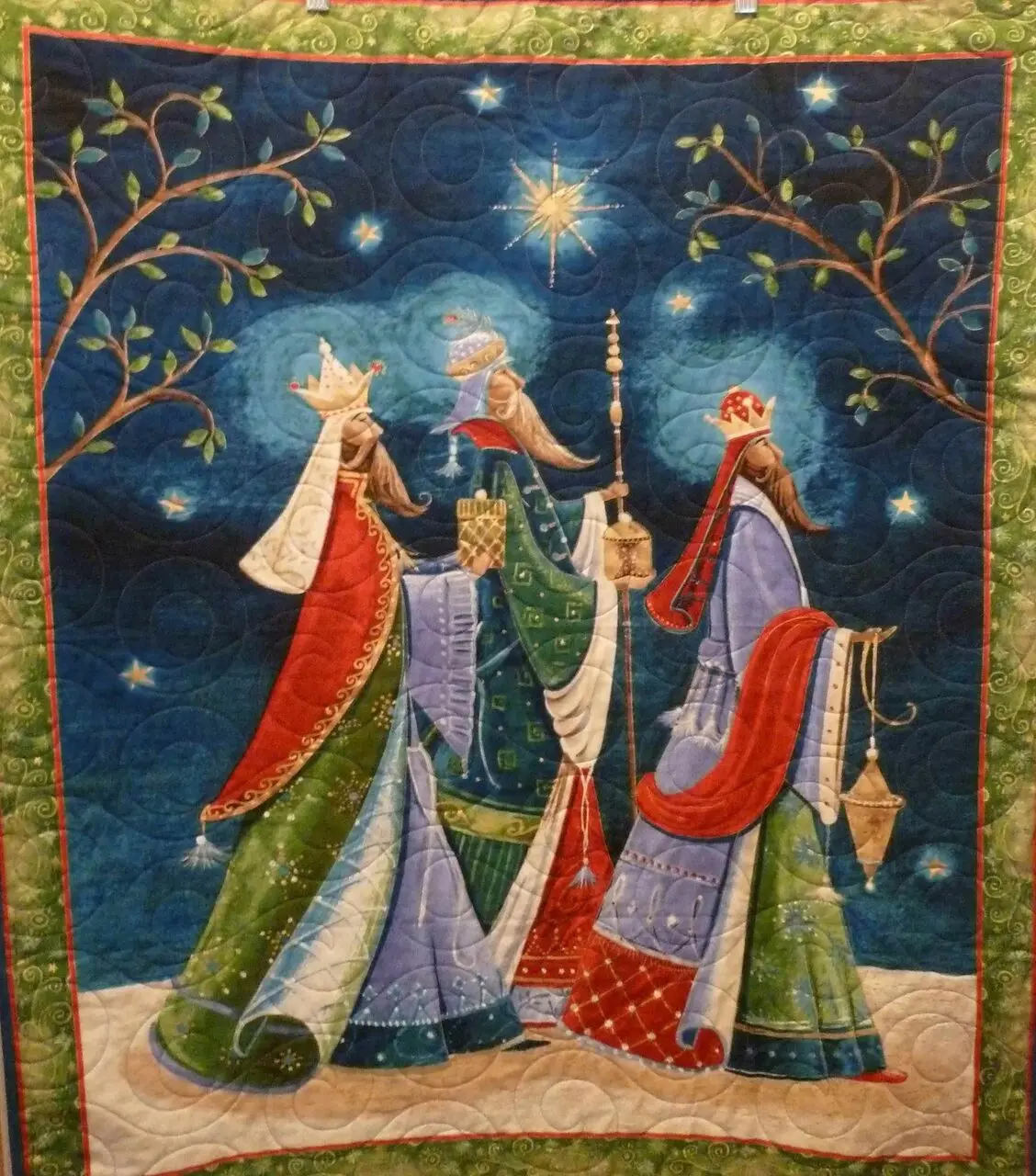 The Three Wise Men Blanket Th1507 Quilt and Home Decor