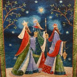 The Three Wise Men Blanket Th1507 Quilt and Home Decor