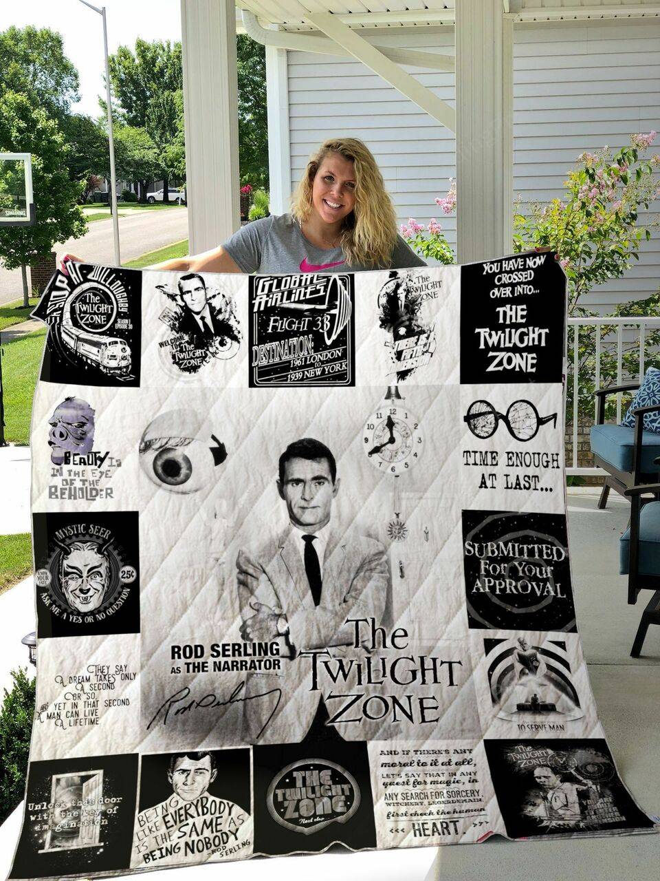 The Twilight Zone Quilt Blanket For Fans Ver 17-3 and Home Decor