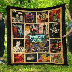 The Twilight Zone Tv Show Fan Gift Idea Quilt and Home Decor