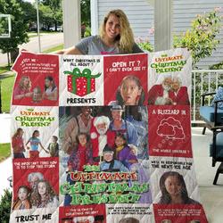 The Ultimate Christmas Present Quilt Blanket and Home Decor