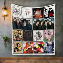 The View Album Covers Quilt Blanket and Home Decor