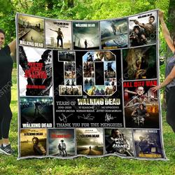 The Walking Dead  Quilt Blanket and Home Decor