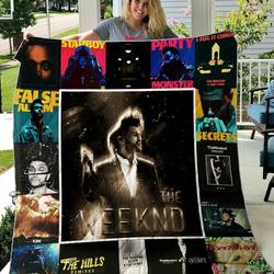 The Weeknd Quilt Blanket and Home Decor