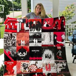The White Stripes Blanket Ha0910 Quilt and Home Decor
