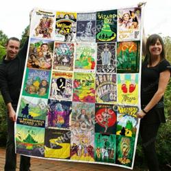 The Wizard Of Oz 1 Quilt Blanket and Home Decor