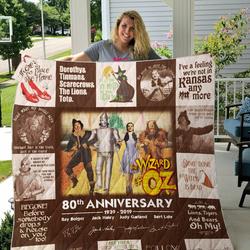 The Wizard Of Oz Quilt Blanket For Fans Ver 17-1 and Home Decor