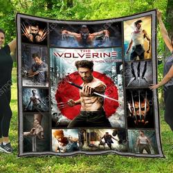 The Wolverine  Quilt Blanket and Home Decor