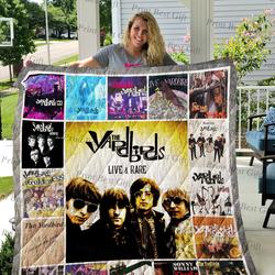 The Yardbirds Albums Cover Poster Quilt 2 and Home Decor