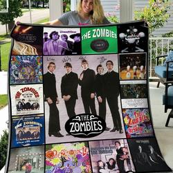 The Zombies Quilt Blanket and Home Decor
