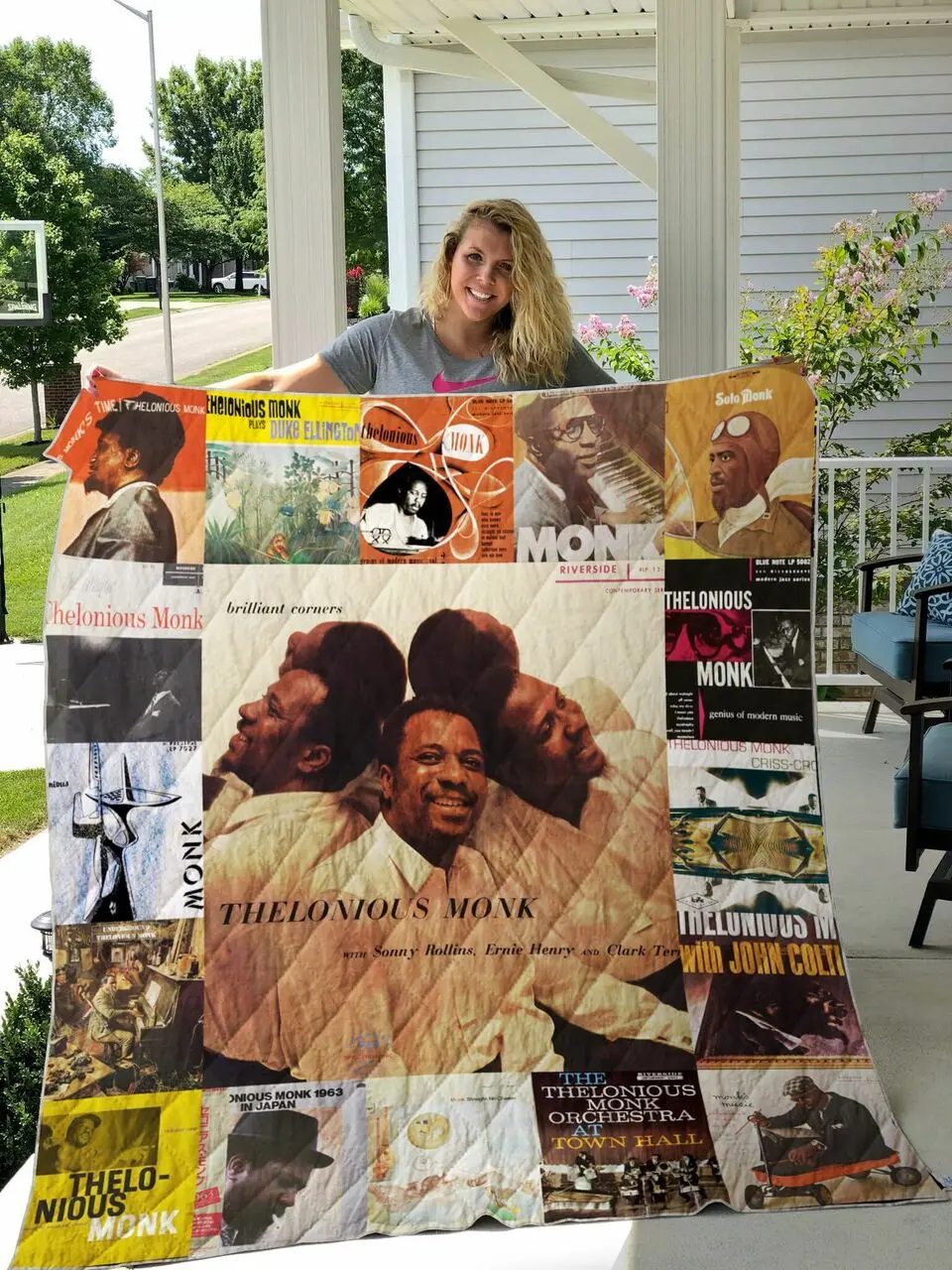 Thelonious Monk Albums Quilt Blanket For Fans Ver 17 and Home Decor