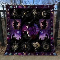 There S A Little Witch In All Of Us Quilt Blanket Yhn2  Quilt and Home Decor