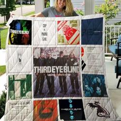 Thirdeye Blind Quilt Blanket  Limited Quilt Blanket and Home Decor