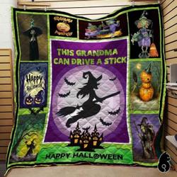 This Grandma Can Drive A Stick Blanket Th1909 Quilt and Home Decor