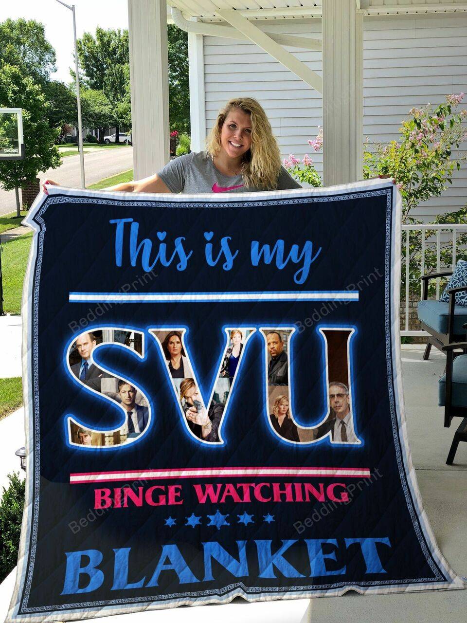 This Is My Special Victim Unit Binge Watching Blanket Quilt Blanket Gift and Home Decor