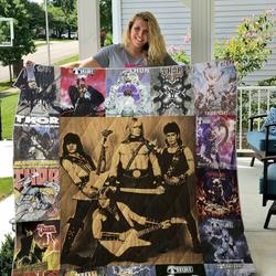 Thor Quilt Blanket and Home Decor
