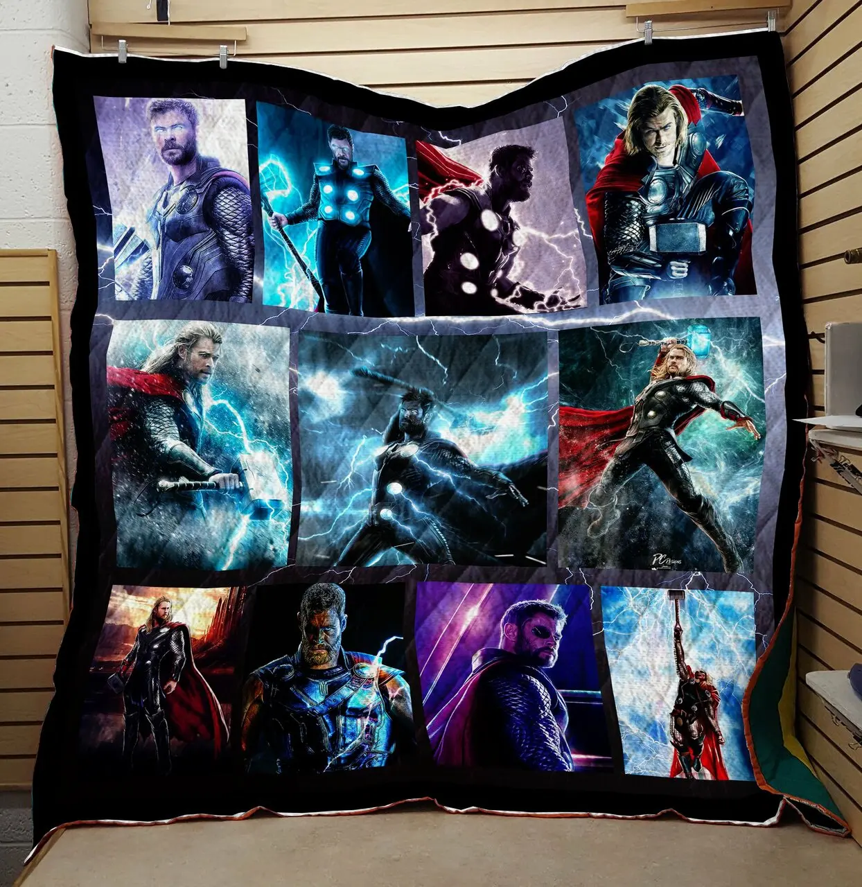 Thor Superhero Quilt and Home Decor