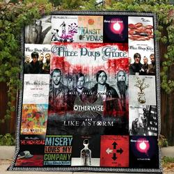 Three Days Grace Style 2 Quilt Blanket and Home Decor