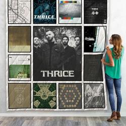 Thrice Albums Quilt Blanket 01 and Home Decor