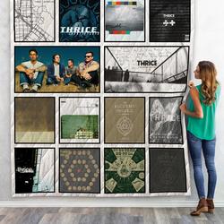 Thrice Albums Quilt Blanket 02 and Home Decor