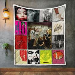 Throat Album Covers Quilt Blanket and Home Decor