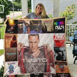 Tiesto Quilt Blanket For Fans Ver 17 and Home Decor