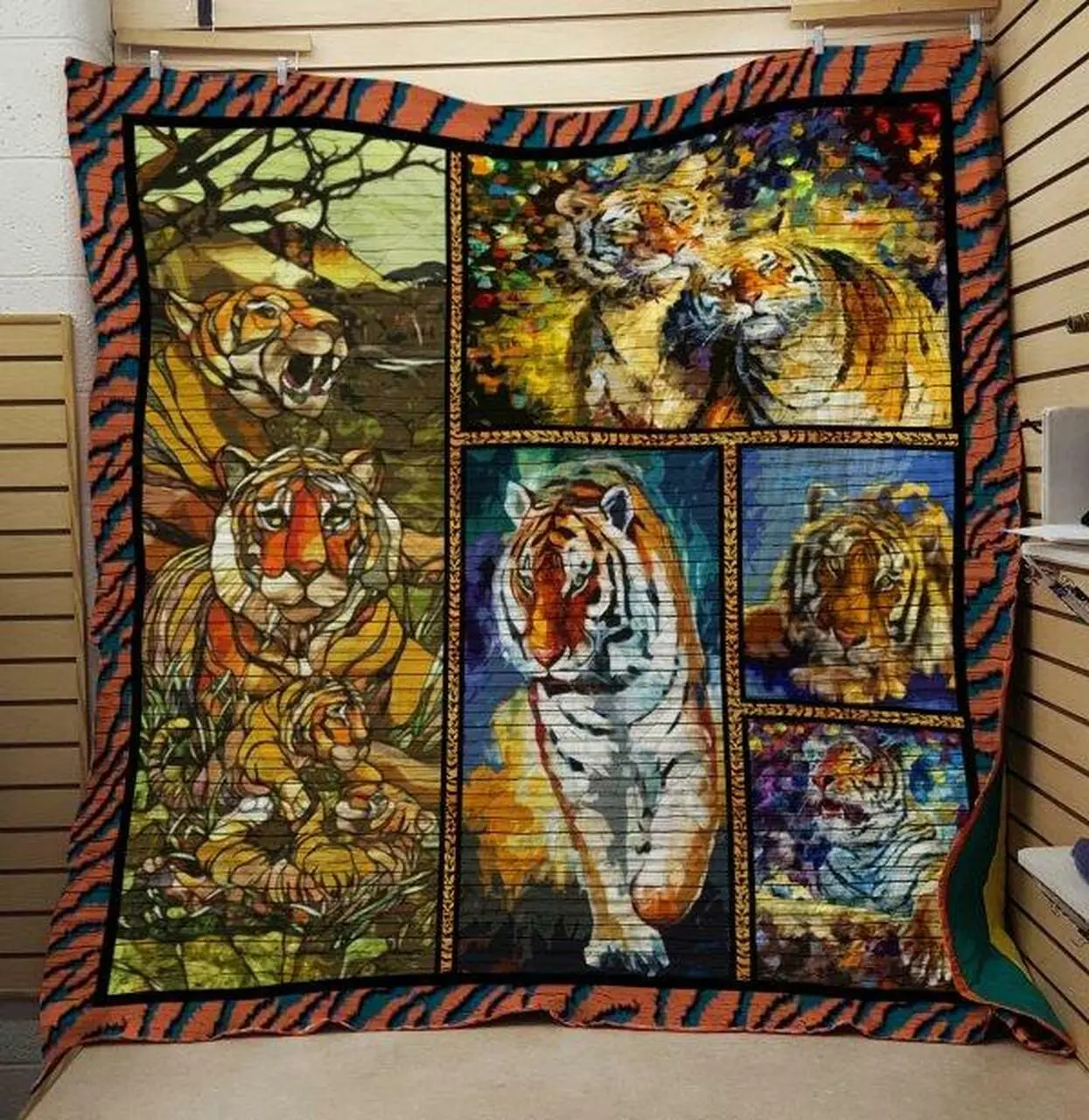 Tiger 2802075 Quilt Blanket Quilt and Home Decor