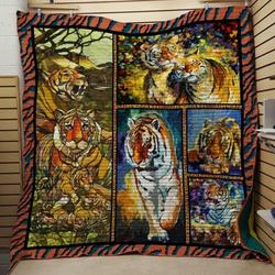 Tiger 2802075 Quilt Blanket  Quilt and Home Decor