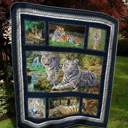 Tiger 3D Customized Quilt TUH60969 PLEN2407 and Home Decor