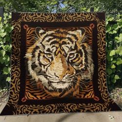 Tiger Tt250722B Quilt Blanket and Home Decor