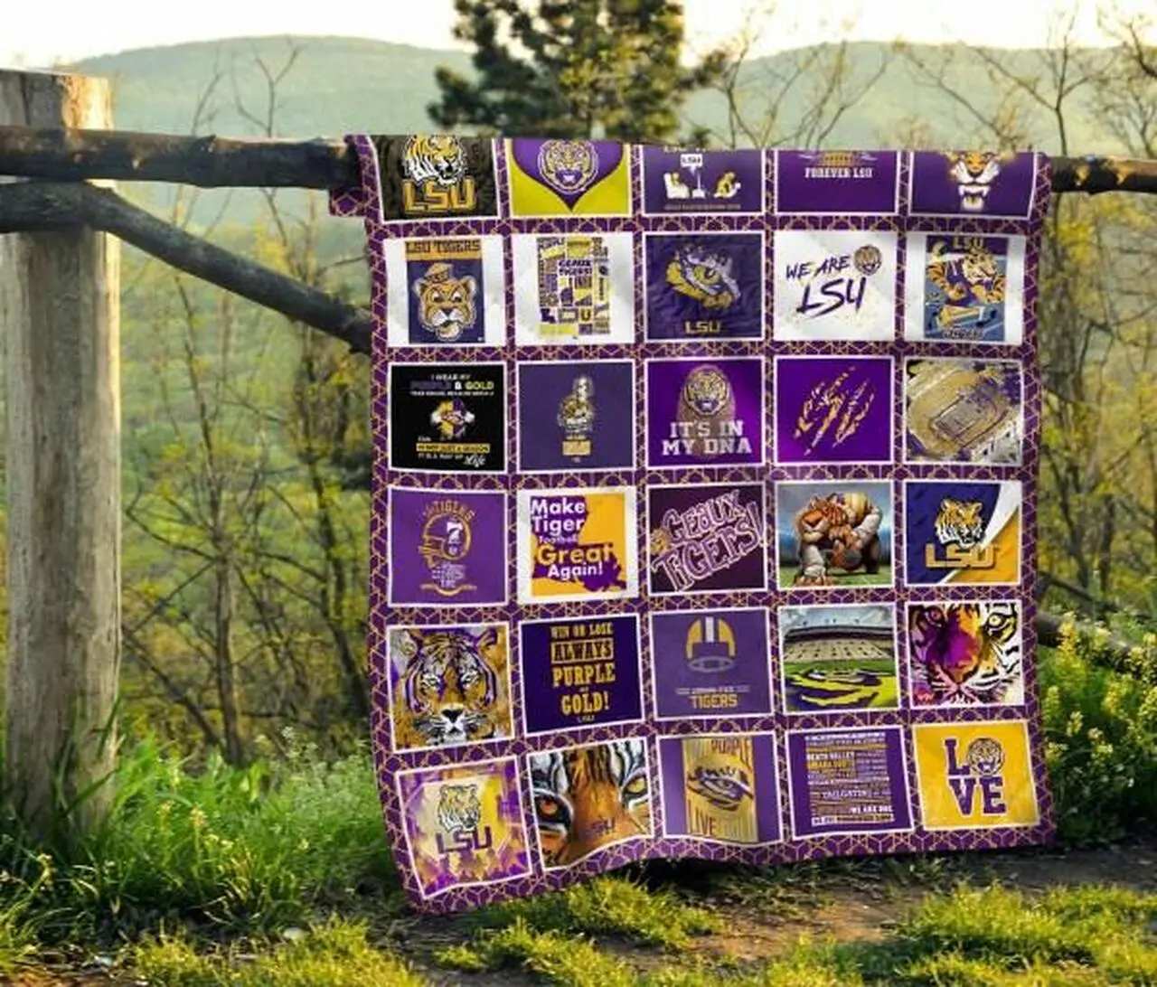 Tigers Quilt Blanket Beeqt5091 Quilt and Home Decor