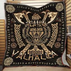Till Valhalla JFJ13690 3D Customized Quilt 2707 and Home Decor