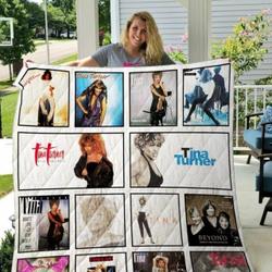 Tina Turner 3D Personalized Customized Quilt Blanket 15 and Home Decor