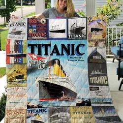 Titanic Quilt Blanket M11063  Quilt and Home Decor