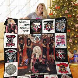 Tl Twister Sister Quilt Blanket and Home Decor