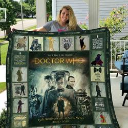 Tlmus Doctor Who Quilt Blanket and Home Decor