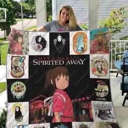 Tlmus- Spirited Away Quilt Blanket For Fans Ver 17 and Home Decor