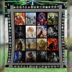 Tlmus Star Wars Quilt Blanket Ver 12 and Home Decor