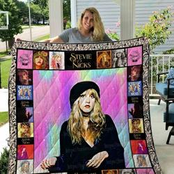Tlmus Stevie Nicks Quilt Blanket Ver 10 and Home Decor
