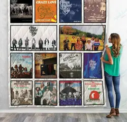 Tlmus The Allman Brothers Band Quilt Blanket Ver 10 and Home Decor