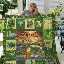 Tlmus - The Legend Of Zelda Ver1 Quilt Blanket and Home Decor