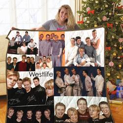 Tlmus - Westlife Christmas Quilt Blanket and Home Decor