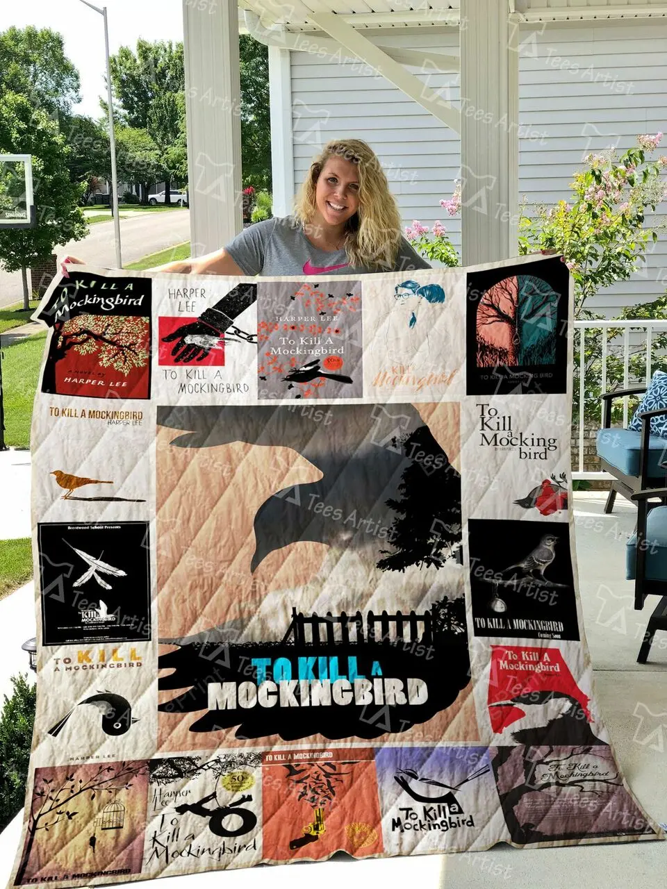 To Kill A Mockingbird Quilt Blanket and Home Decor