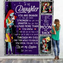 To My Daughter You Are My Sunshine Nightmare Quilt Ko and Home Decor