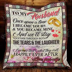 To My Husband Cl19100906Mdq Quilt Blanket and Home Decor